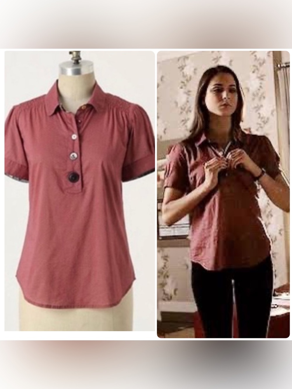 Isabella Sinclair ASO Spencer Hastings in PLL Top Size Small